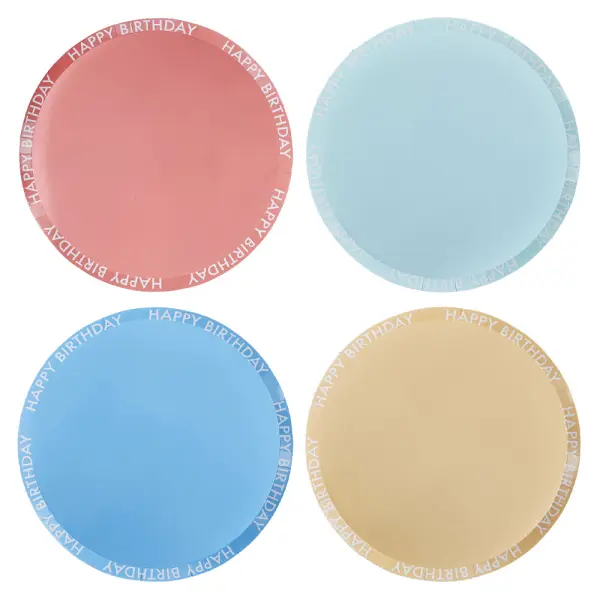 Pahvilautaset Mix It Up Brights