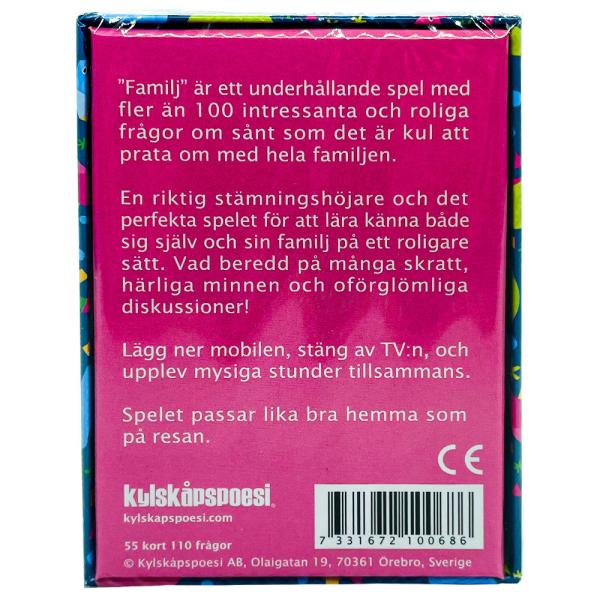 Roligare Samtal Kysymyspeli Perhe