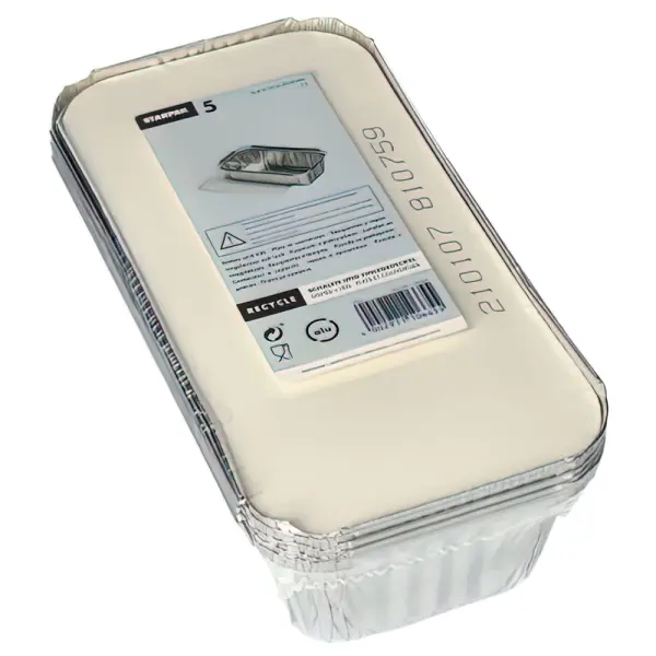 Alumiiniset Kannelliset Muotit 1000ml