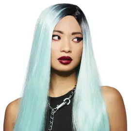Super Vixen Ombre Manic Panic Peruukki Turkoosi