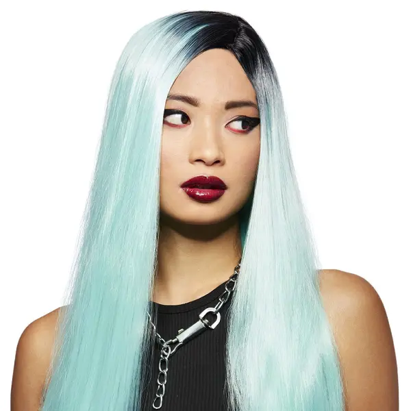 Super Vixen Ombre Manic Panic Peruukki Turkoosi