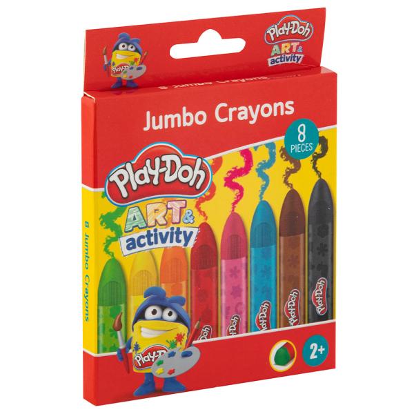 Play-Doh Jumbo Liidut 8 kpl
