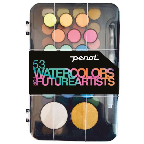 Penol Future Artists Akvarellimaali 53 kpl