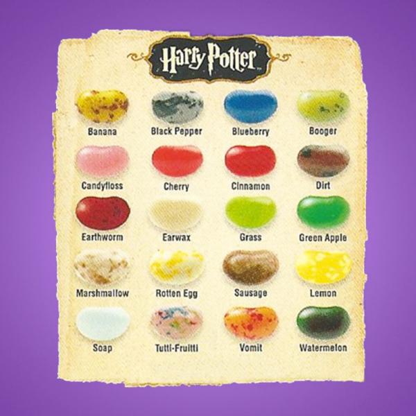 Harry Potter Bertie Bottin Joka Maun Rakeet