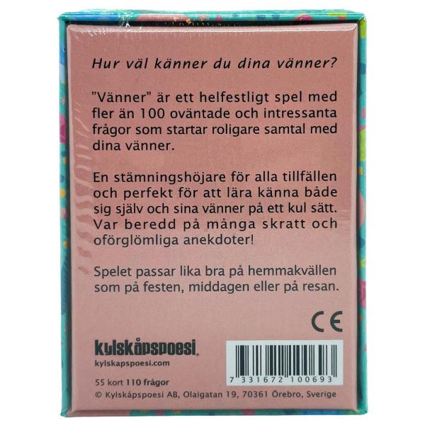 Roligare Samtal Kysymyspeli Ystävät