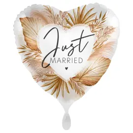 Just Married Ilmapallo Boho Dream