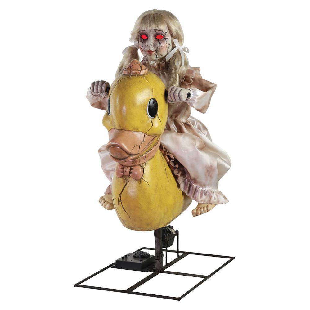 Rocking Ducky Doll Halloween Prop - Partyhalli.fi