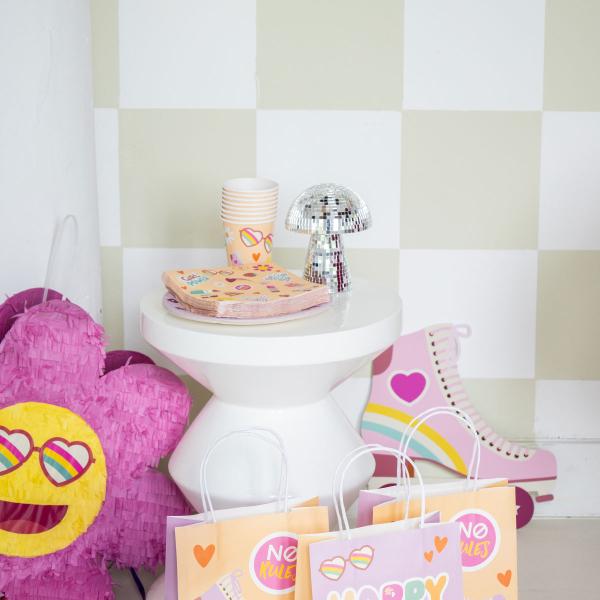 Pahvilautaset Boho Girlz 8 kpl