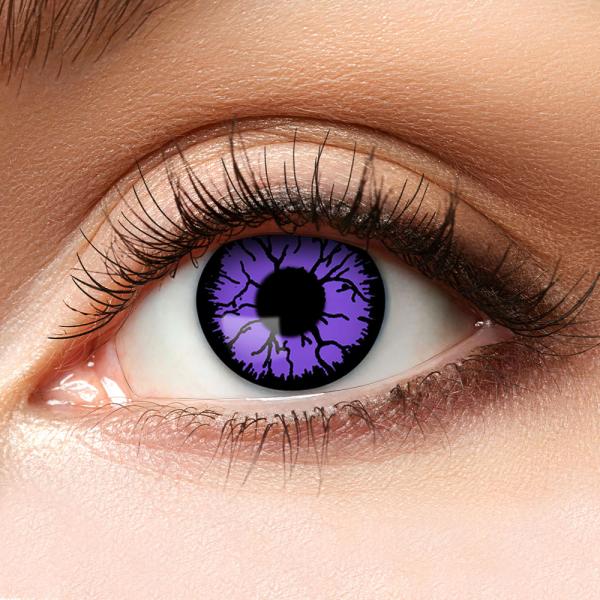 Crazy Värilliset Piilolinssit Violet Monster