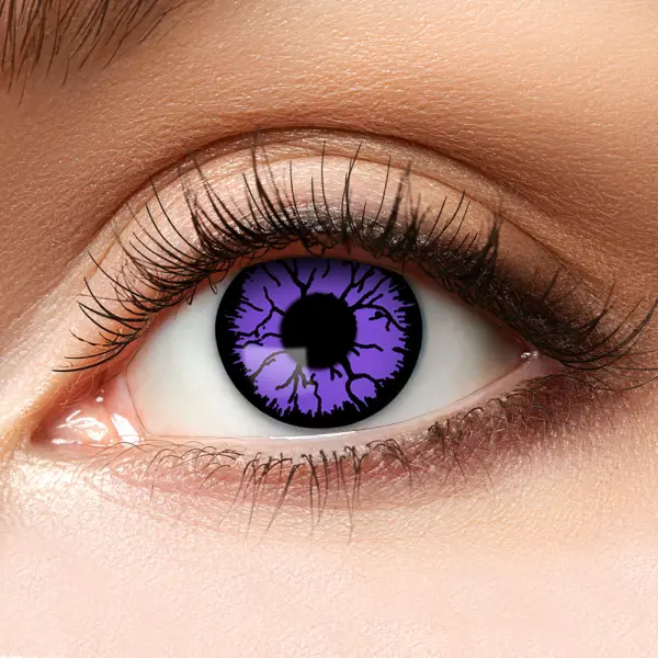 Crazy Värilliset Piilolinssit Violet Monster