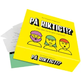 P&aring; Riktigt!? Tietopeli
