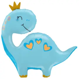 Dinosaurus Kruunulla Folioilmapallo