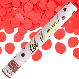 Konfettitykki Ruusun Terälehdet Punainen 40 cm
