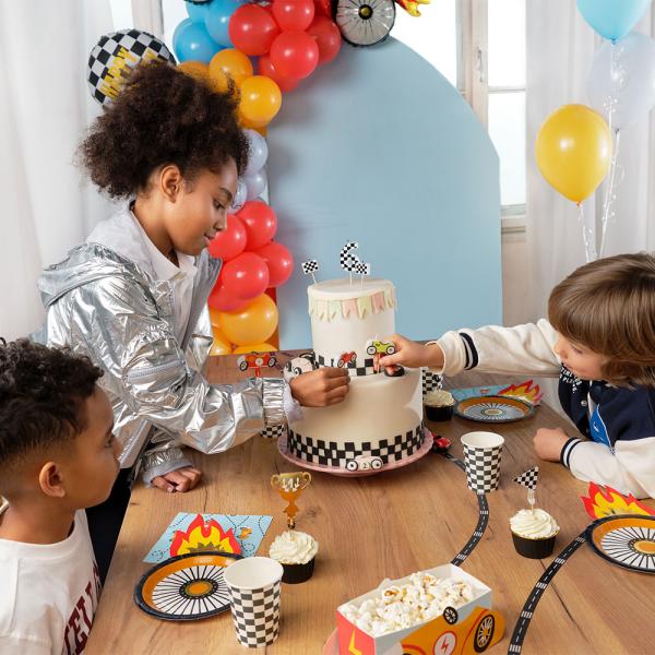 Cake Toppers Racing 4 kpl
