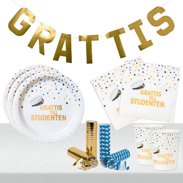 Grattis Till Studenten Juhlapakkaus