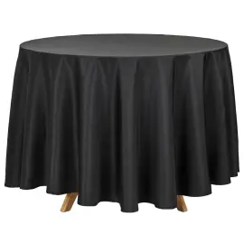 Pyöreä Pöytäliina Musta 230 cm