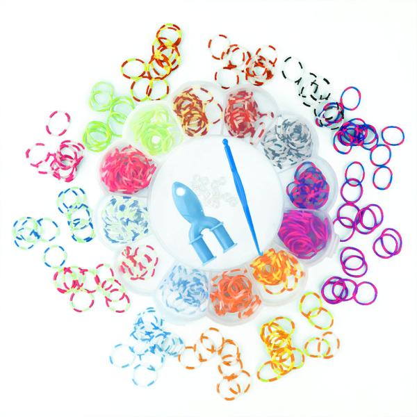 Loom Bands Kuminauha-askartelusetti Kukka