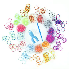 Loom Bands Kuminauha-askartelusetti Kukka