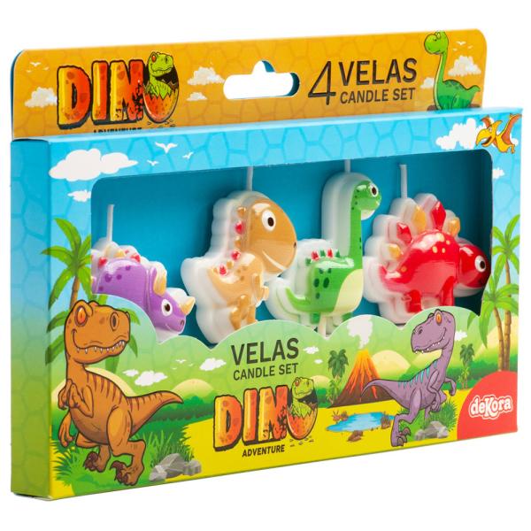 Kakkukynttilät Dinosaurukset
