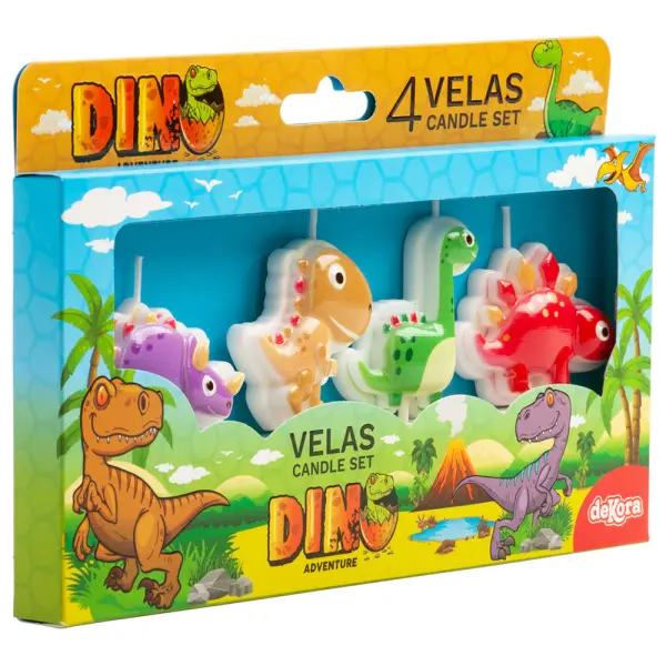 Kakkukynttilät Dinosaurukset