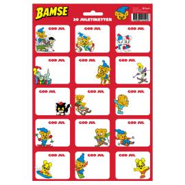 Jouluiset Lahjaetiketit Maailman Vahvin Nalle