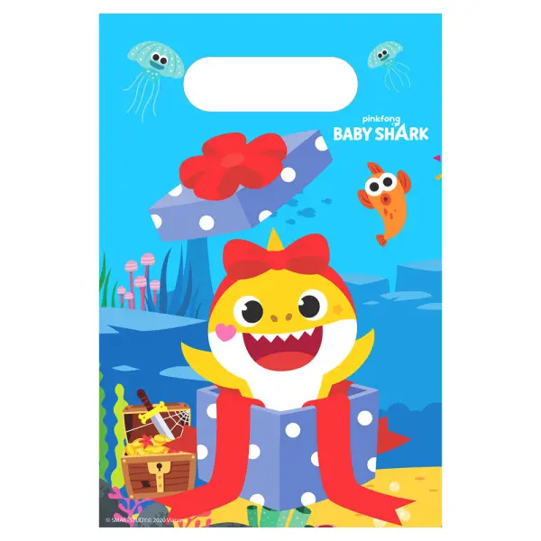 Baby Shark Syntymäpäiväsetti
