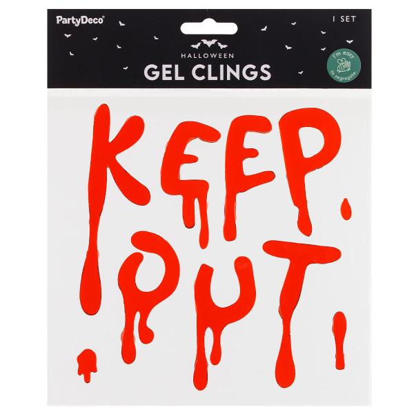 Ikkunatarrat Keep Out