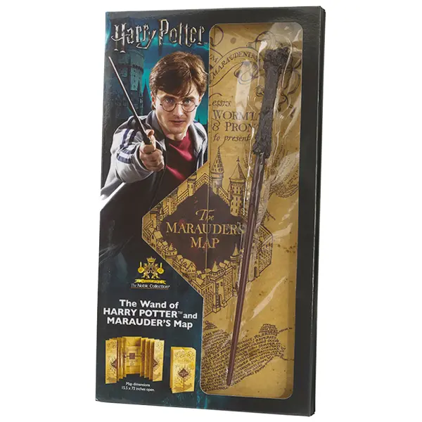 Harry Potter Taikasauva ja Marauders Map Palapeli 1000p