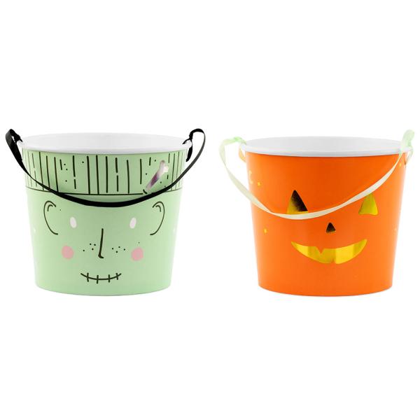 Karkkiämpärit Halloween 2 kpl