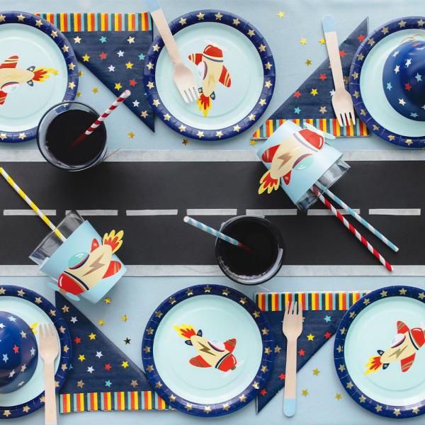 Servetit Tähdillä Tummansininen 12 kpl
