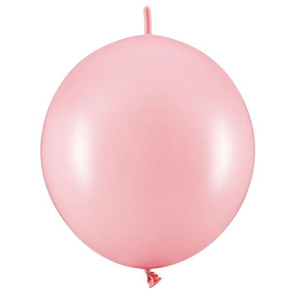 Yhdistettävät Ilmapallot Kirkas Pinkki Pastelli 20-kpl