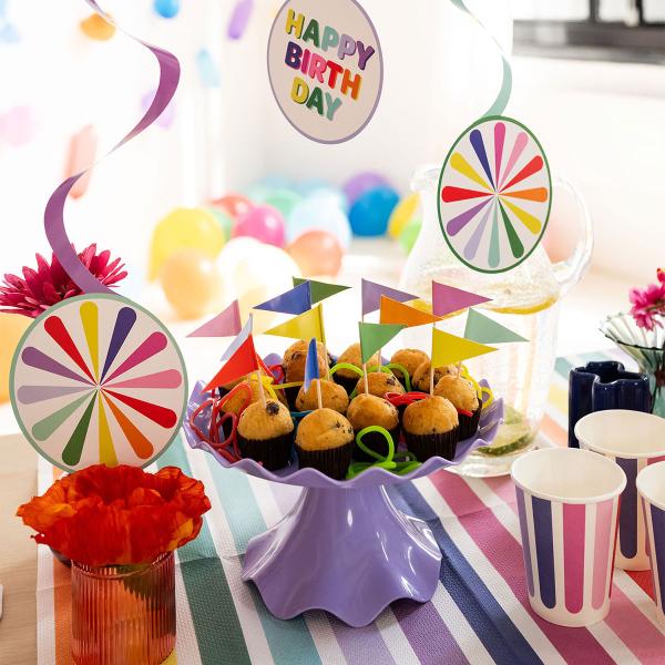 Pahvimukit Stripetastic 8 kpl