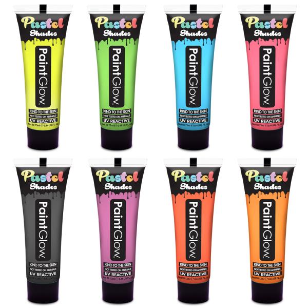 PaintGlow UV Kasvo- ja Vartalomaali Pastel