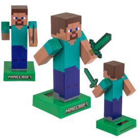Minecraft Steve Aurinkokennohahmo 12 cm