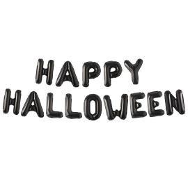 Musta Ilmapalloköynnös Happy Halloween