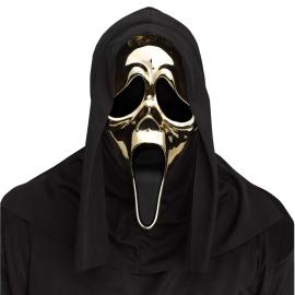Ghostface Naamio Metallinhohtoinen Kulta