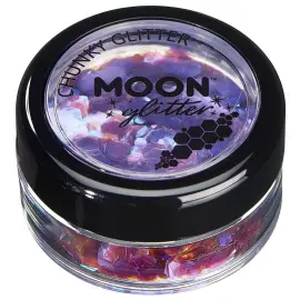 Moon Glitter Irisoiva Chunky Glitter Violetti