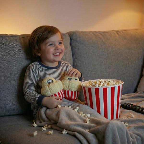 Pehmolelu Popcorn 15 cm