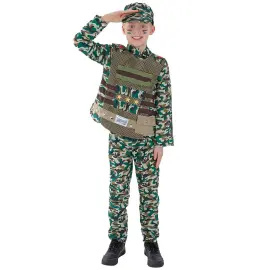 Sotilas Naamiaisasu Naamiointi Lapsille