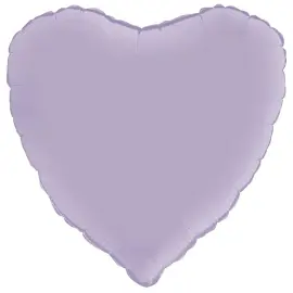 Folioilmapallo Sydän Satin Violetti