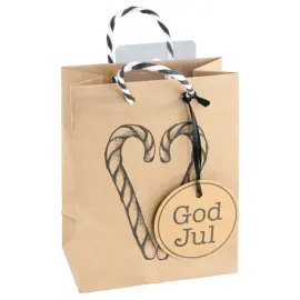 Joululahjapussi Polkagris-aihe Pieni