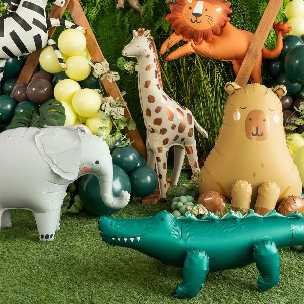 Seisova Folioilmapallo Krokotiili 126 x 36 cm