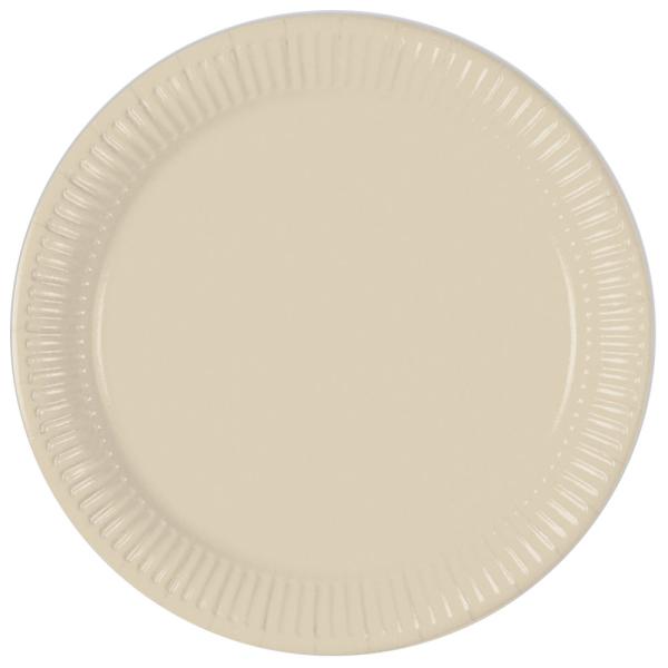 Cream Pahvilautaset Solid Color