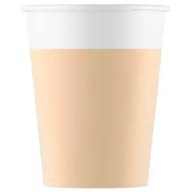 Cream Pahvimukit Solid Color