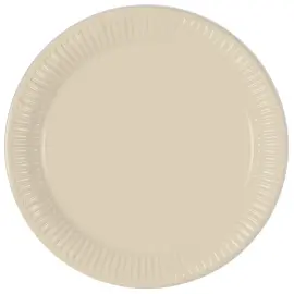 Cream Pahvilautaset Solid Color