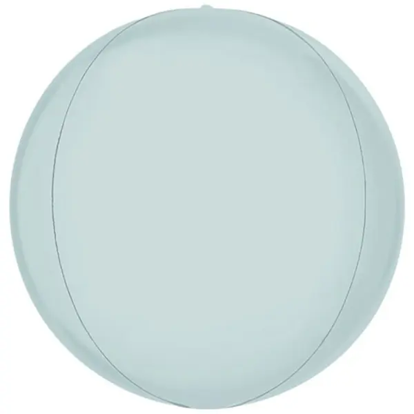 Globe Folioilmapallo Satin Pastelli Sininen