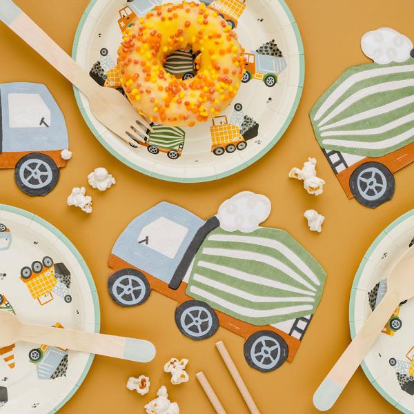Servetit Rakennusajoneuvot