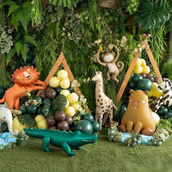 Seisova Folioilmapallo Krokotiili 126 x 36 cm