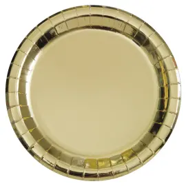 Pienet Pahvilautaset Kulta Metallic