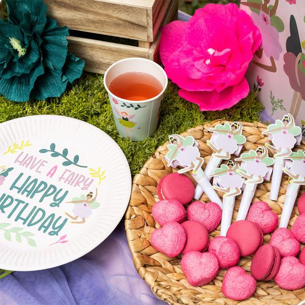 Pahvilautaset Fabulous Fairy 8 kpl